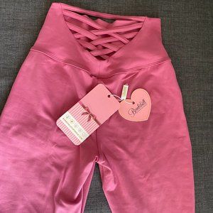Bombshell Sexy Back Legging (Blush) XS